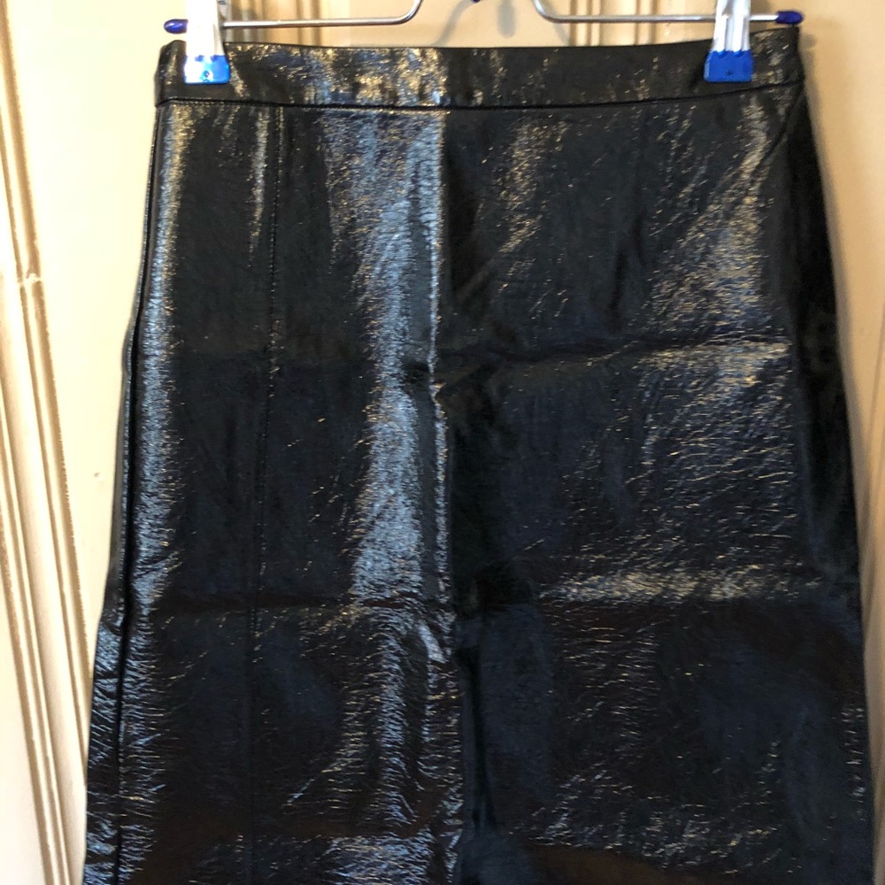 Leather skirt